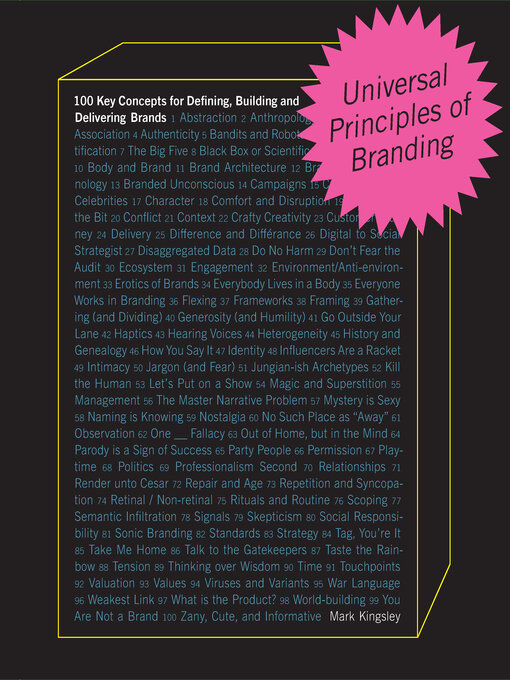 Title details for Universal Principles of Branding by Mark Kingsley - Available